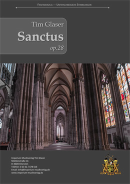 Cover Sanctus von Tim Glaser